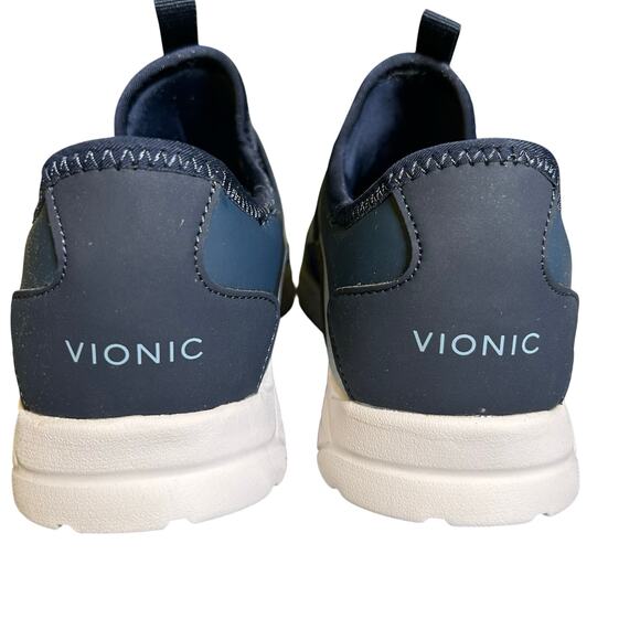 Vionic Women's Mesh Slip On Sneakers Vayda Navy Comfort Shoes US 5 M NWB - Picture 4 of 8